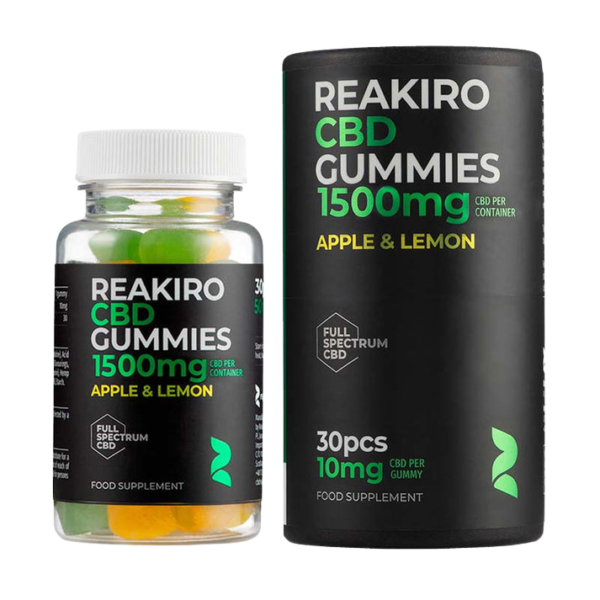 1500mg cbd gummies apple and lemon flavour