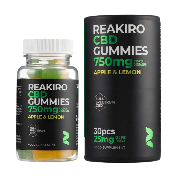 750mg cbd gummies apple and lemon flavour